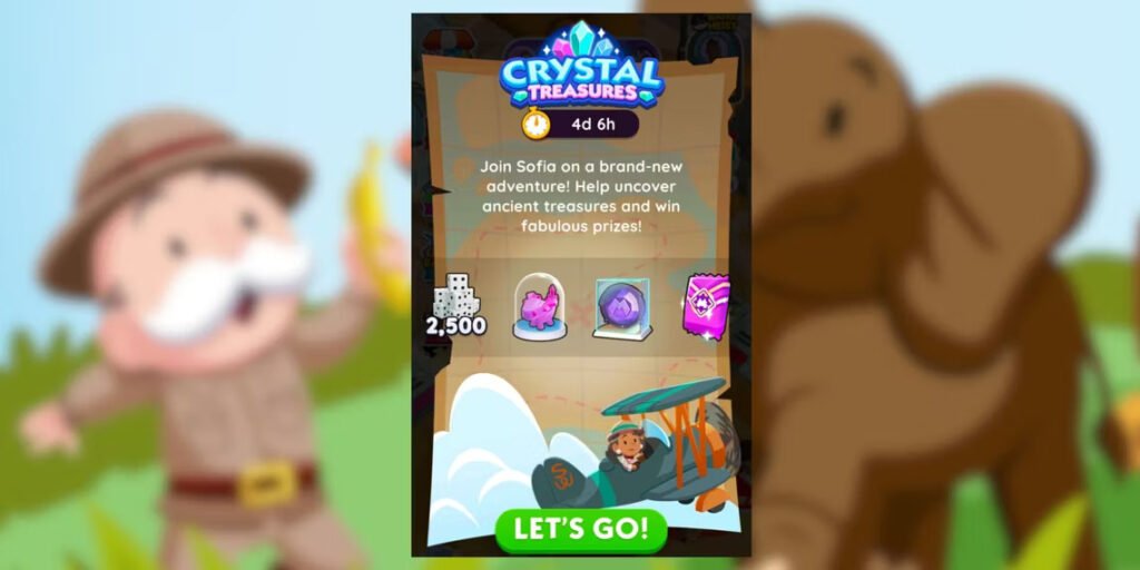 Monopoly Go! Crystal Treasures Rewards