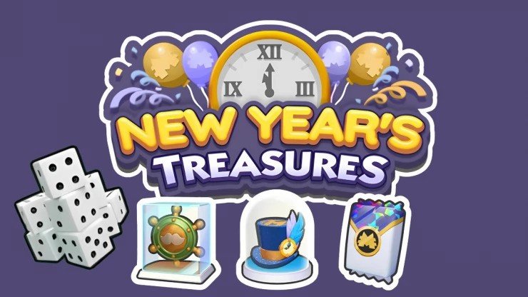 Monopoly Go New Year’s Treasures & How to get Pickaxes